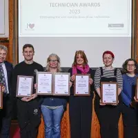 The shortlisted nominees and winner of the Award for Contributions to Learning and Teaching